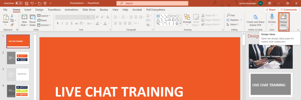 how to make a powerpoint presentation from microsoft word